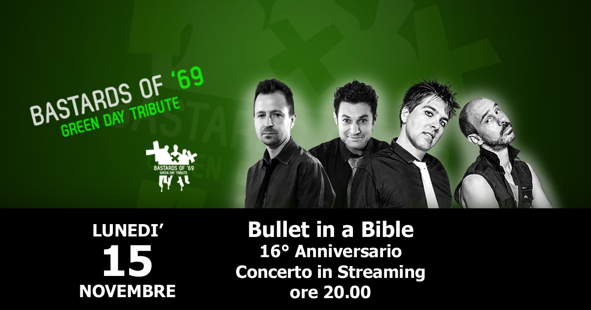 Bullet in a Bible - 16° Anniversario